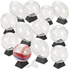Fun Express Sports Sand Art Bottles - Set of 12 - Baseballs, Soccer Balls and Football Shapes - DIY Crafts for Kids - VBS Vacation Bible School