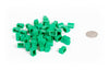 Plastic Houses: Green Color Board Game Replacement House | 50 Pieces