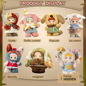 Plush Blind Box Doll Collectible Toy for Birthday Gift (Single Box)