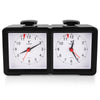 LEAP Analog Chess Clock Traditional Chess Timer with Two Large Dials Chess Set Timer for Chess, Chinese Chess and I-GO (PQ9905)