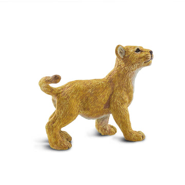 Safari Ltd. Lion Cub Figurine - Realistic 3" Jungle Figure - Educational Toy for Boys, Girls, and Toddlers Ages 1+