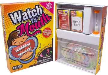 Watch Ya' Mouth Family Edition - The Authentic, Hilarious, Mouthguard Party Game, Green, Same Size