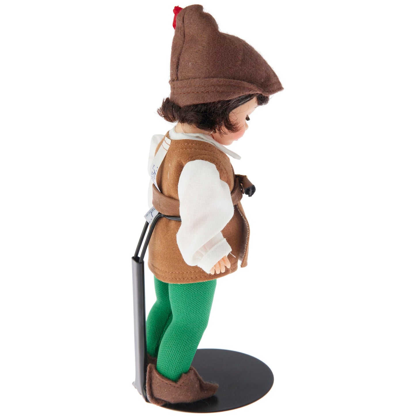 Plymor DSP-4175B Black Adjustable Doll Stand, fits 7, 7.5, 8, 8.5, and 9 inch Dolls or Action Figures, Waist is 1.75" - 2.25" wide, 5" - 6" around