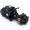 JOYTOY Action Figure 1/18 Warhammer 40,000 Space Marines Black Templars Outriders Collection Model Birthday Gifts