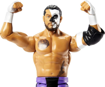 WWE Basic Santos Escobar Action Figure, Posable 6-inch Collectible for Ages 6 Years Old & Up, Series # 127