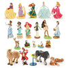 Disney Store Official Disney Princesses & Furry Friends Mega Figure Set - 20 Fully Sculpted Figurines - Includes Snow White, Cinderella, Aurora, Belle
