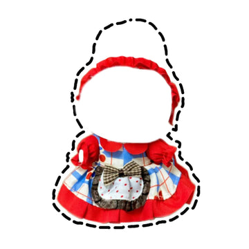 17cm Doll Clothes(No Doll Included), Cute Dolls Outfit Accessories, 6.7 Inch Small Kawaii Handcrafted Clothes Set for Dolls Collectors and Dress-Up