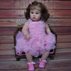 GYCV Reborn Toddler Dolls Girl 24 Inch Lifelike Baby Doll Realistic Toddler Doll Girl Look Real Cute Fat Reborn Baby Weighted Real Life Baby Doll Toys