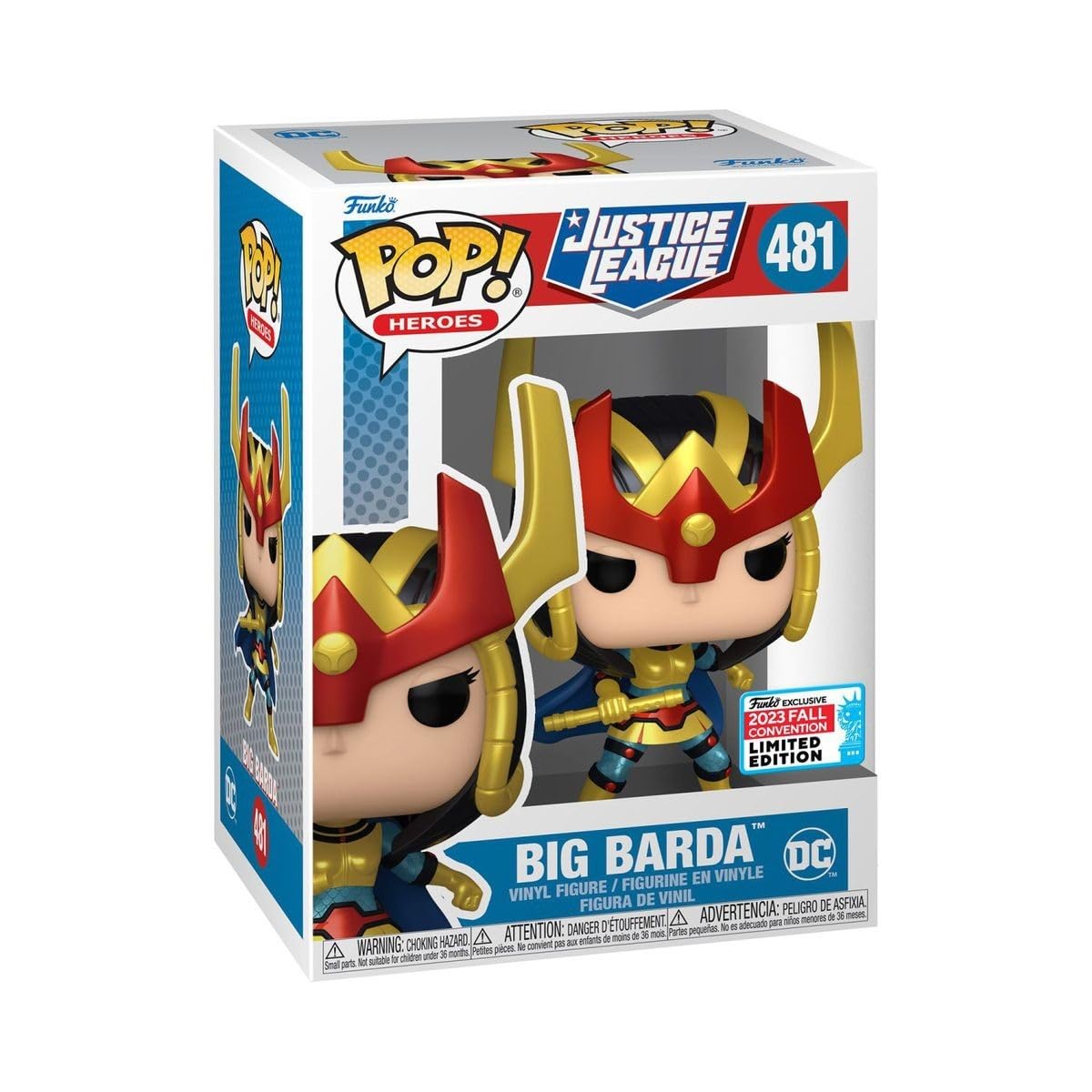 Pop! Heroes: DC's Justice League - Big Barda (NYCC 2023 Shared Exclusive)