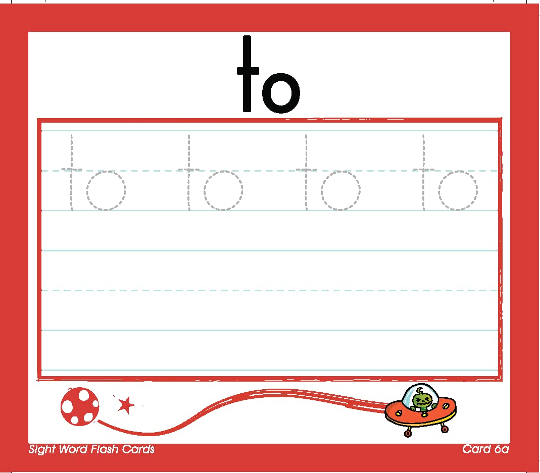 TestingMom.com Sight & Vocabulary Flash Cards - Ages 4-10, High-Frequency Reading Words
