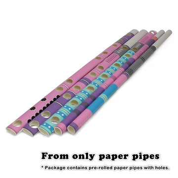 PIPEROID Hammer Rose - Japanese 3D Paper Puzzle DIY Robot kit for Kids and Origami Kit for Adults