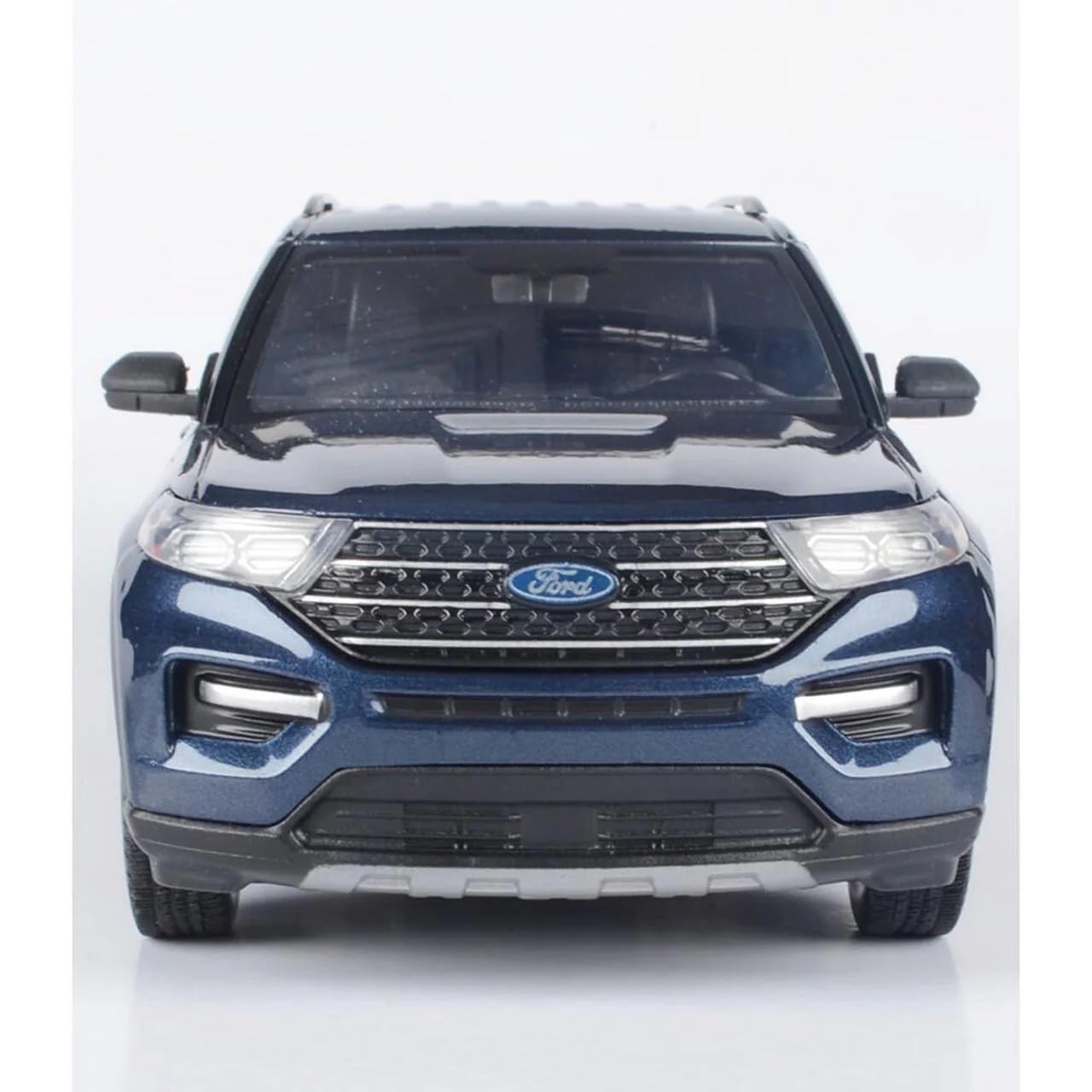 2022 Explorer XLT Dark Blue Metallic Timeless Legends Series 1/24 Diecast Model Car by Motormax 79378BL