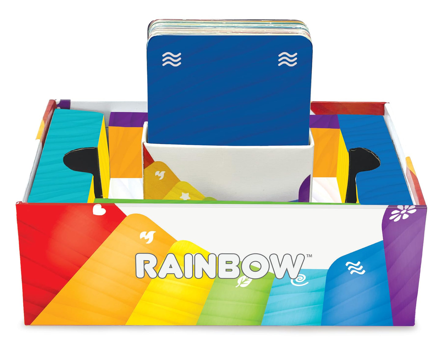 Outset Media Rainbow - A Strategic Two Player Game - Be the First to Create 6-Card Rainbow Sets - Ages 7 and up