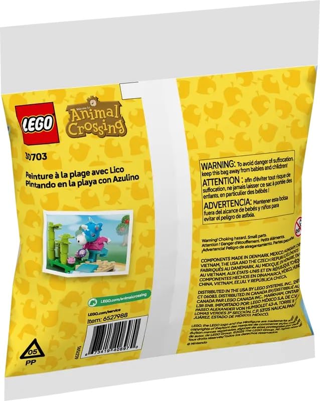 LEGO® Animal Crossing™ Julian's Beach Painting 30703