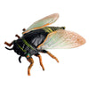 JOKFEICE Realistic Cicada Figurine, Insect Toy for Science & Cake Toppers