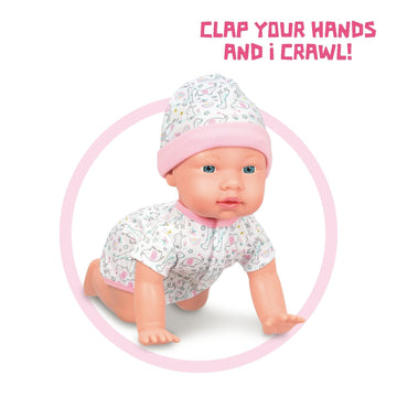 Mother Love Crawling Baby Doll with Sounds and Movements