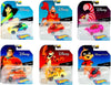 Hot Wheels Set of 6 Disney/Pixar Character Cars, Series 7, 1/64 Collectible Die Cast Toy Cars, with Mulan, Sebastian, Cheshire Cat, Wreck-It Ralph