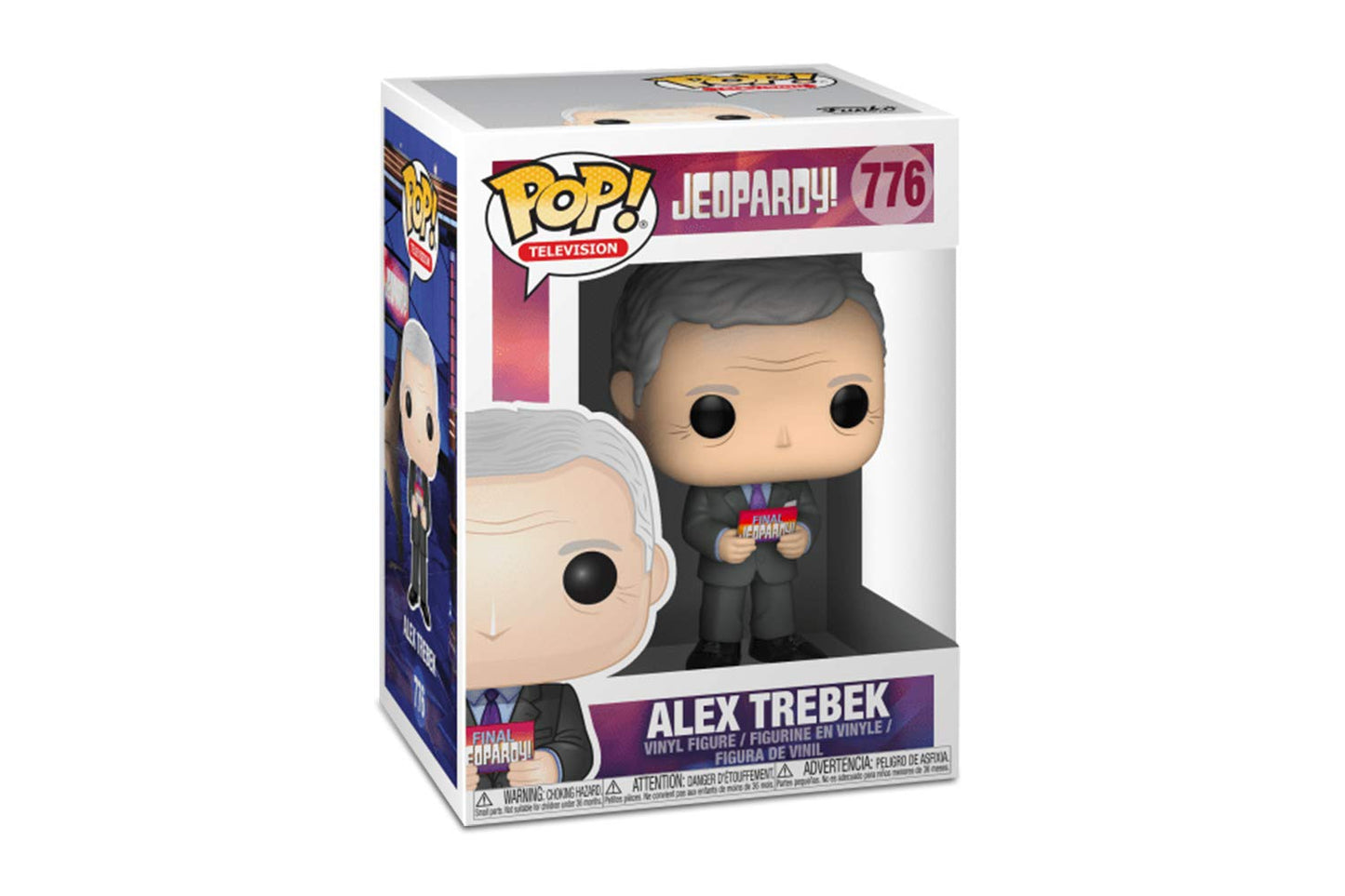 Funko Pop! TV: Jeopardy - Alex Trebek (Styles May Vary), Multicolor