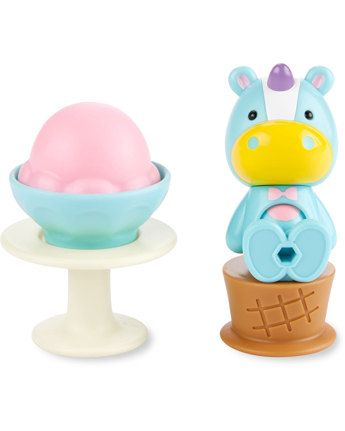 Skip Hop Pretend Play Zoo Ice Cream Shoppe Playset, Toy for Kids 2 Years and Up, Unicorn