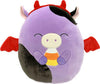 Squishmallows 14" Alexie The Cow Devil