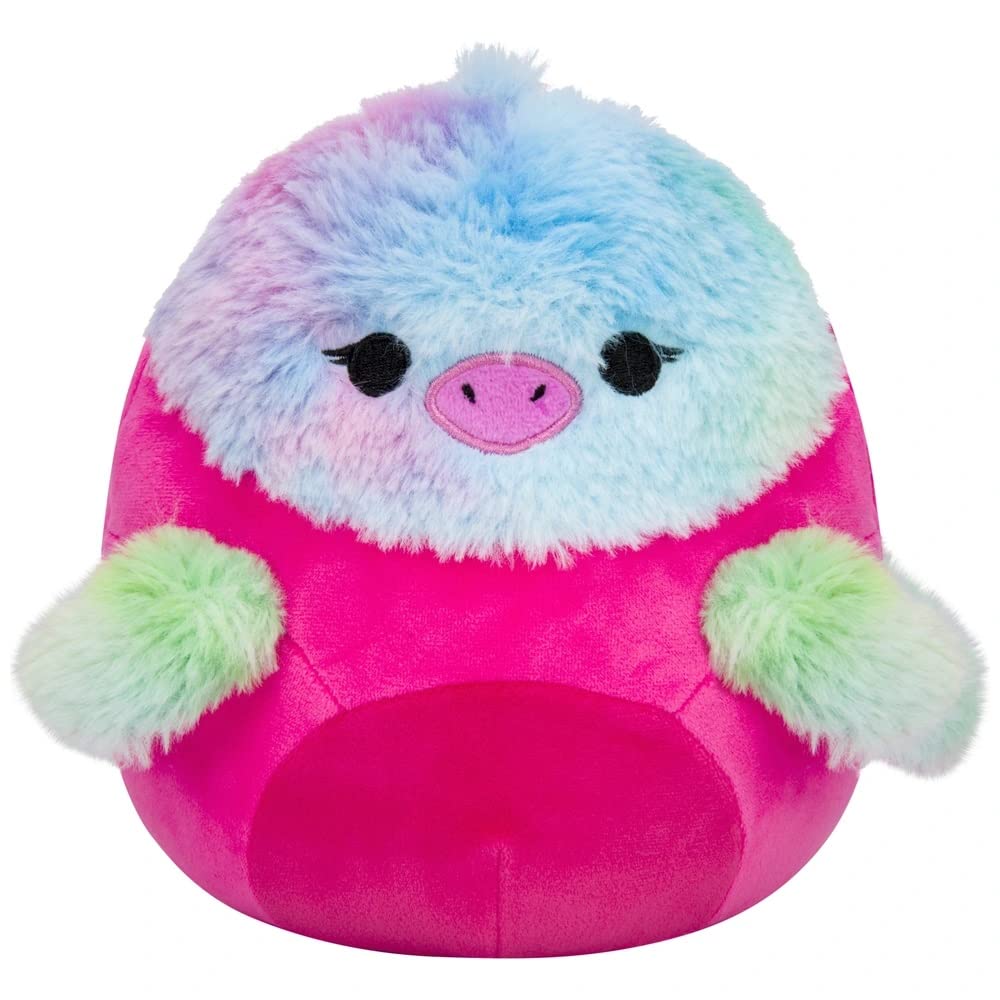 Squishmallows SQJW21-75PP-9A SQU-7.5 Pink Fluffy, Abilene The Parrot