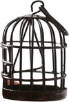 Miniature Birdcage Ornament Model Home Desktop Decor, Miniature Furniture and Accessories