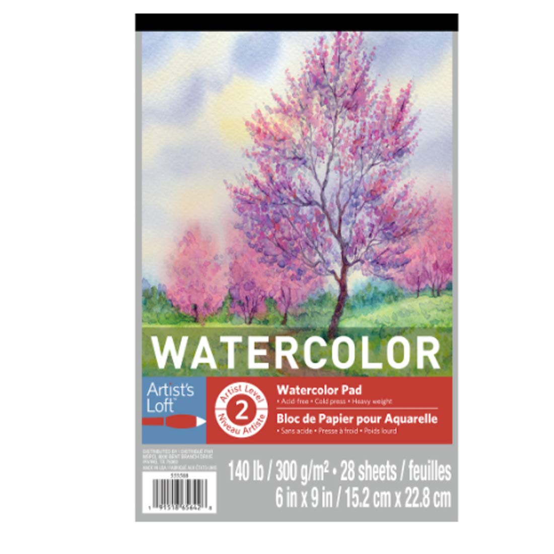 Watercolor Pad by Artist's Loft, 6" x 9"