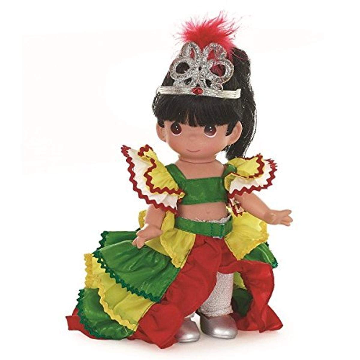 Precious Moments Dolls by The Doll Maker, Linda Rick, Brazil Giovanna, Children of The World, 9 inch Doll (3535)