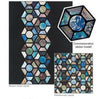 Karen Nyberg Designs Cupola Views Limited Edition with Commemorative Sticker Pattern, None