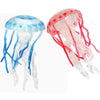 BLAPNK 2 Pcs Realistic Ocean Jellyfish Model Toys, Simulated Sea Life Jellyfish Animals Figurine Collection Playset Sea Creature Science Educational