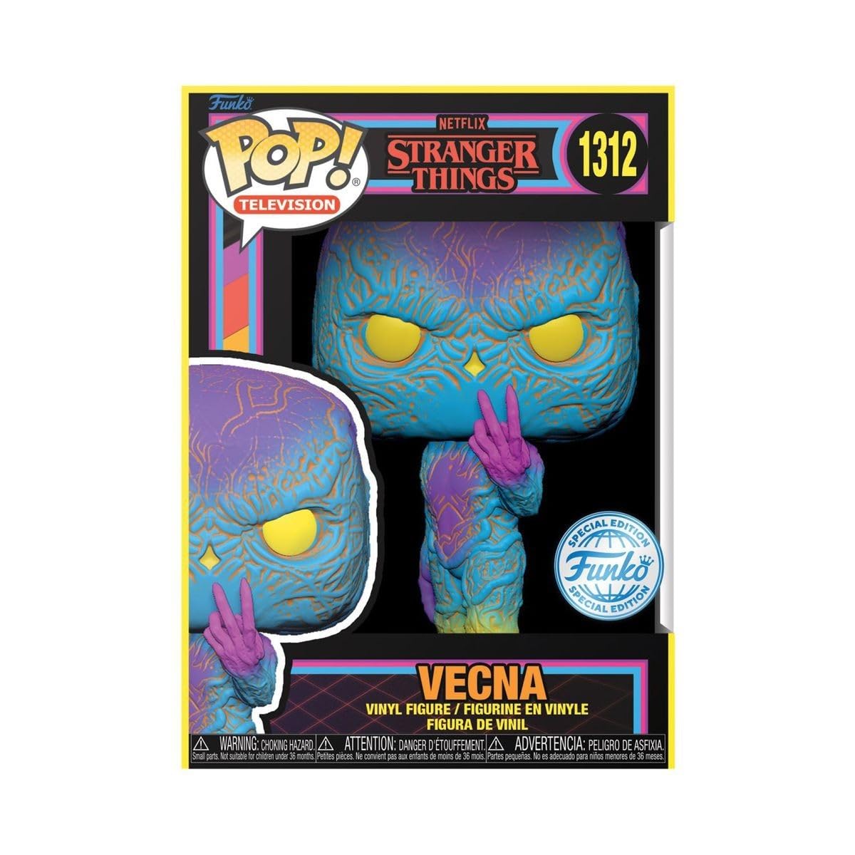 Pop! TV: Vecna Blacklight (Stranger Things) Special Edition