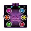 HTASKTEXEH Dance mat Toys for Kids Ages 3-12 and Adults, Electronic Dance Pad with Light-up 6-Button Connectable to Cell Phone, Musical Dance Toys