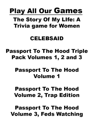 Passport To The Hood Volume 2 Trap Edition