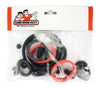 Game Room Guys Stern AC/DC Pro Pinball Black Rubber Ring Kit