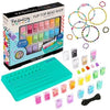 Fashion Angels Flip Top Bead Shop Girls Bracelet Making Kit - 2500+ Color and Gummy Bear Beads for Friendship Bracelets - Jewelry Kit with Bead