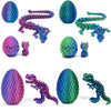 ww2soldier 3D Printed Dragon Egg People Figures, 3D Printed Dinosaur Eggs Toy Boy Gift