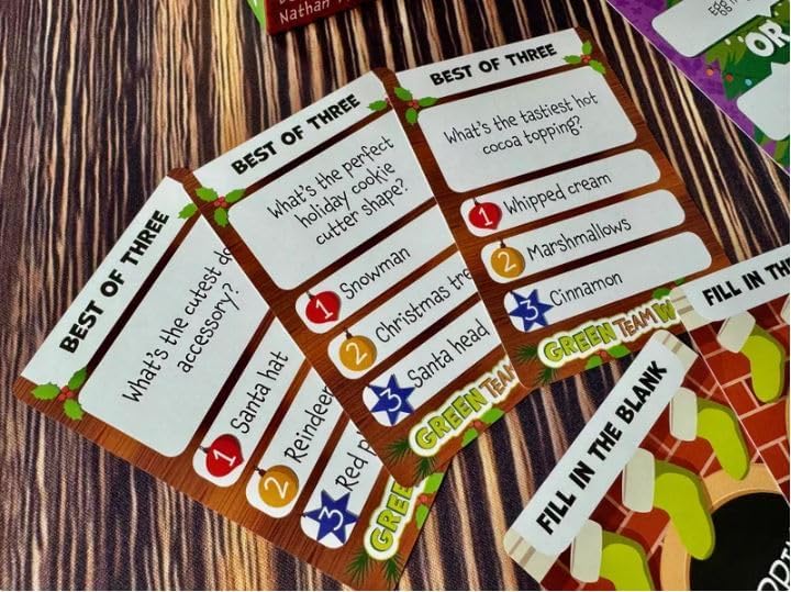 25th Century Games Green Team Wins Holiday Party - Strategy Board Game - for 3 to 12 Players and Ages 10+