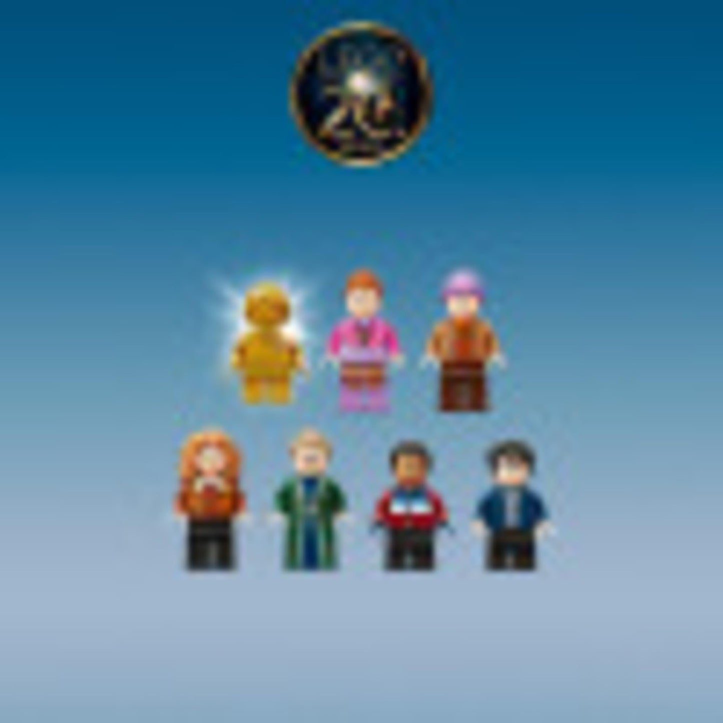LEGO Harry Potter Hogsmeade Village Visit 76388 Building Toy, 20th Anniversary Set with Collectible Golden Ron Weasley Minifigure, Birthday Gift