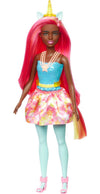 Barbie Dreamtopia Unicorn Fashion Doll with Pink & Yellow Hair & Removable Skirt & Accessories Including Unicorn Headband & Tail