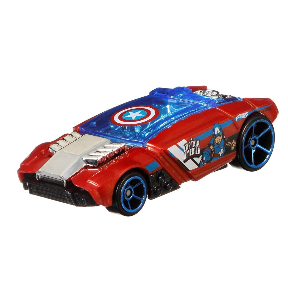 Hot Wheels Marvel Captain America Rogue Hog Die Cast 1:64