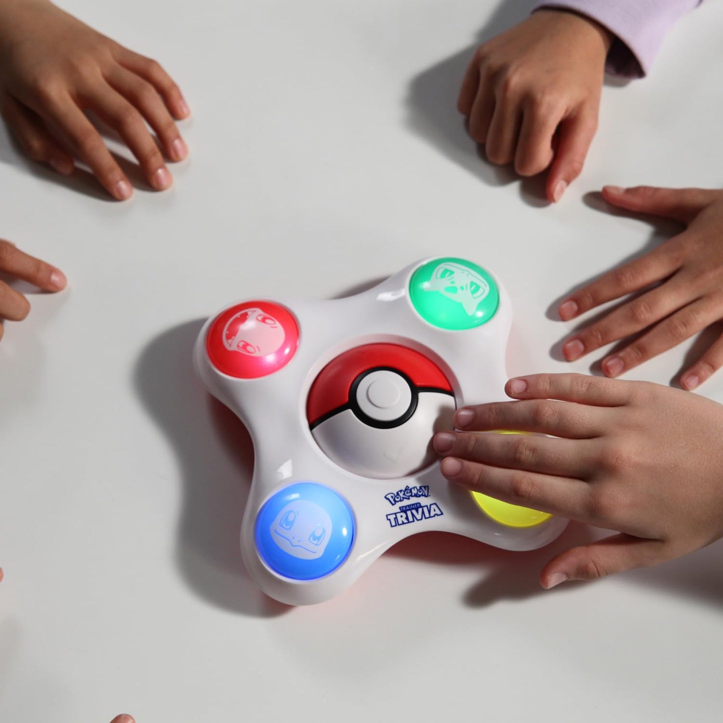 Pokemon Trainer Trivia - Electronic Guessing Game, 1000 Questions, Virtual Game Master, 3 Difficulty Levels, Solo & Multiplayer, Kids 7+, 1-4 Players