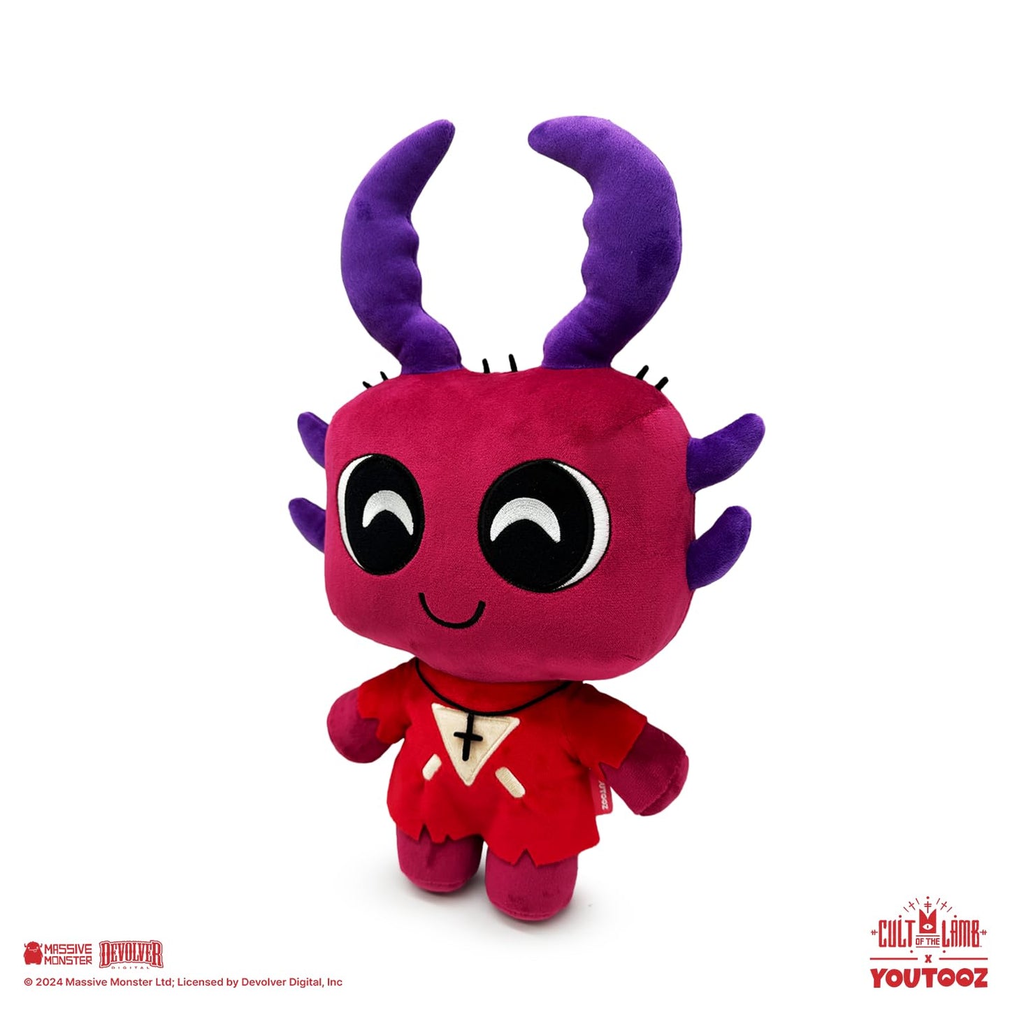 Youtooz Beetle Plush 9 inch Cult of the Lamb, Collectible Stuffed Beetle 9 inch Plush from Cult of the Lamb Collection