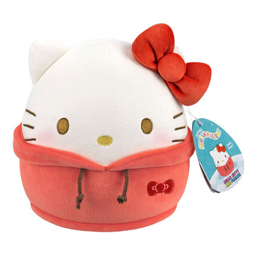 Squishmallows Original Sanrio Dabodabo Hoodie Hello Kitty - Official Jazwares Plush (Little)