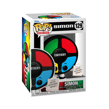 Funko POP! Vinyl: Simon - Logo - Simon - 1/6 Odds for Rare Chase Variant - Glow in The Dark - Collectable Vinyl Figure - Gift Idea - Official
