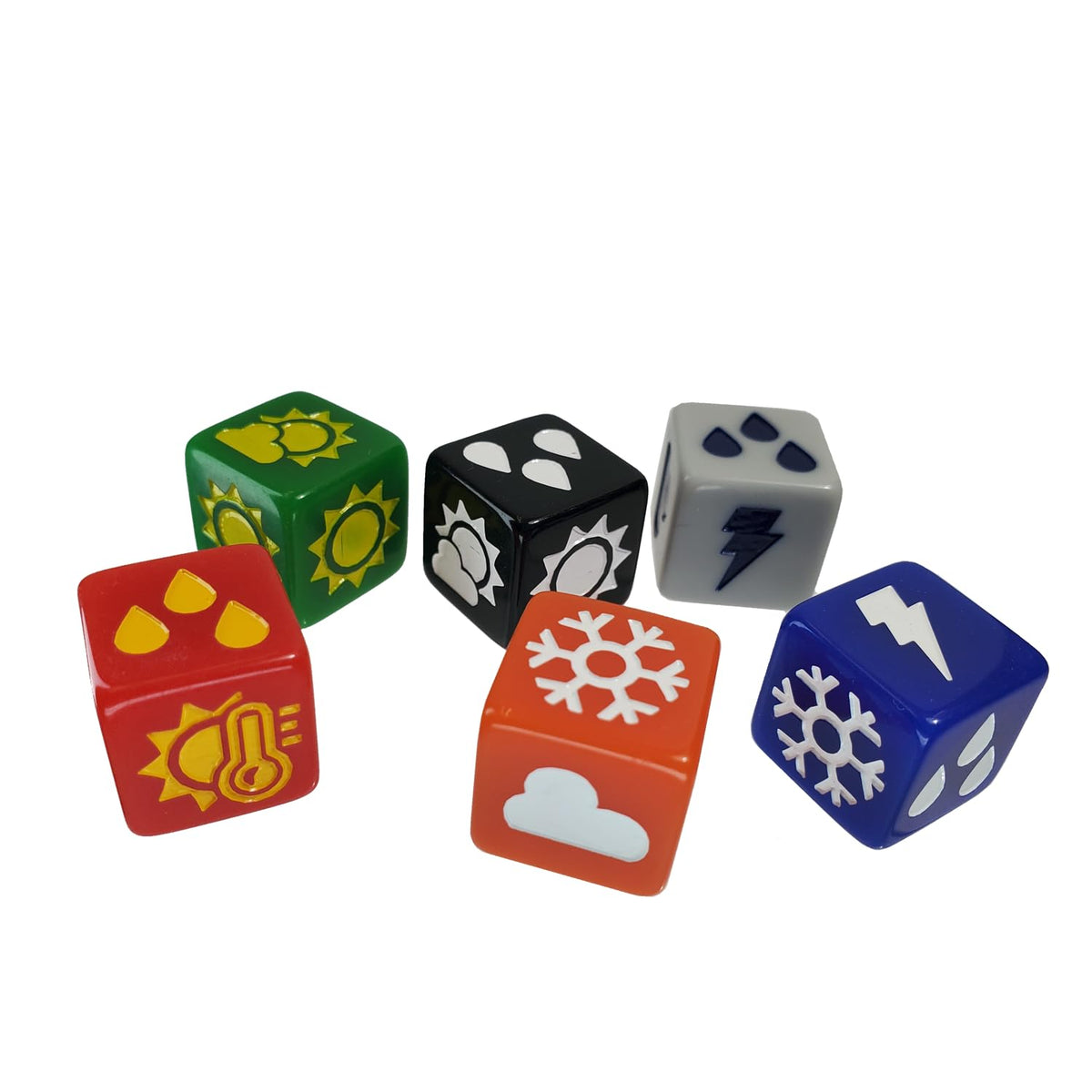 Weather Dice by Steve Jackson Games, Dice