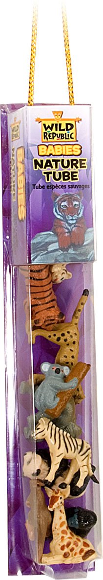 Wild Republic Nature Tube Baby Animals Figurines - 13"