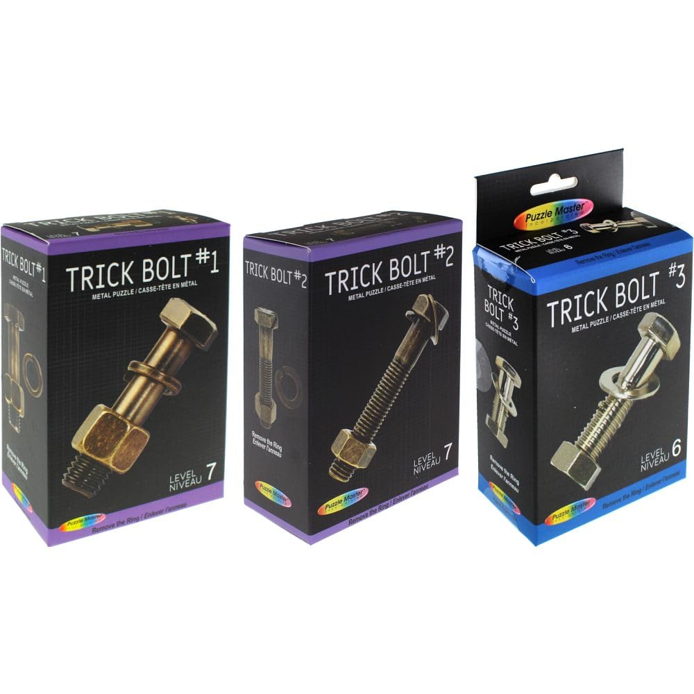 Set of 3 Trick Bolts