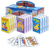 Srenta Kids Card Games Bulk - 12 Pack Classic Card Games for Kids Ages 4-9, Multi Pack Set Includes: Hearts, Go Fish, & Old Maid Playing Cards