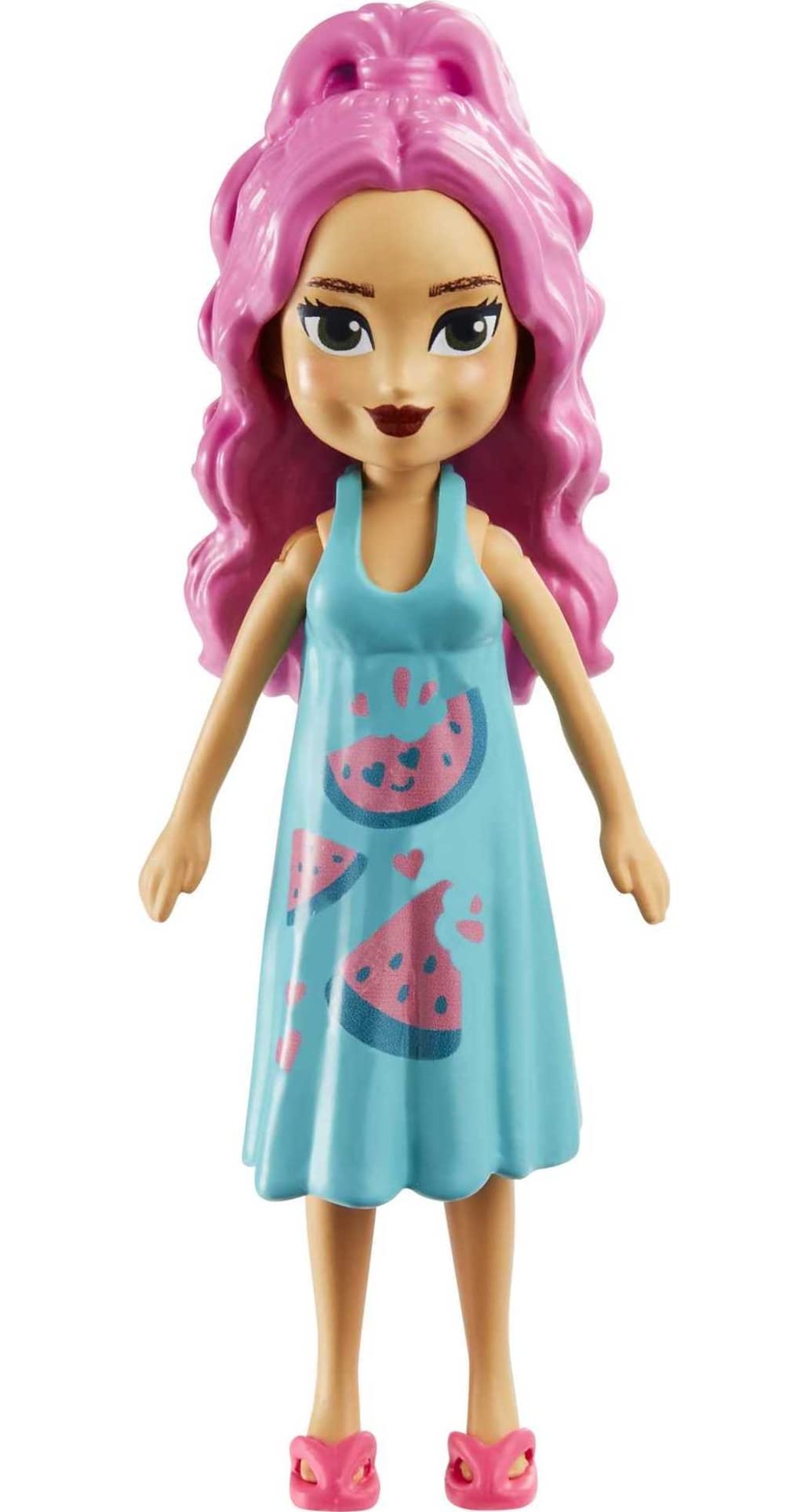 Polly Pocket Playset Fashion Pack Tropical Beach Fun Surprise Element for Girls Ages 4 and Up