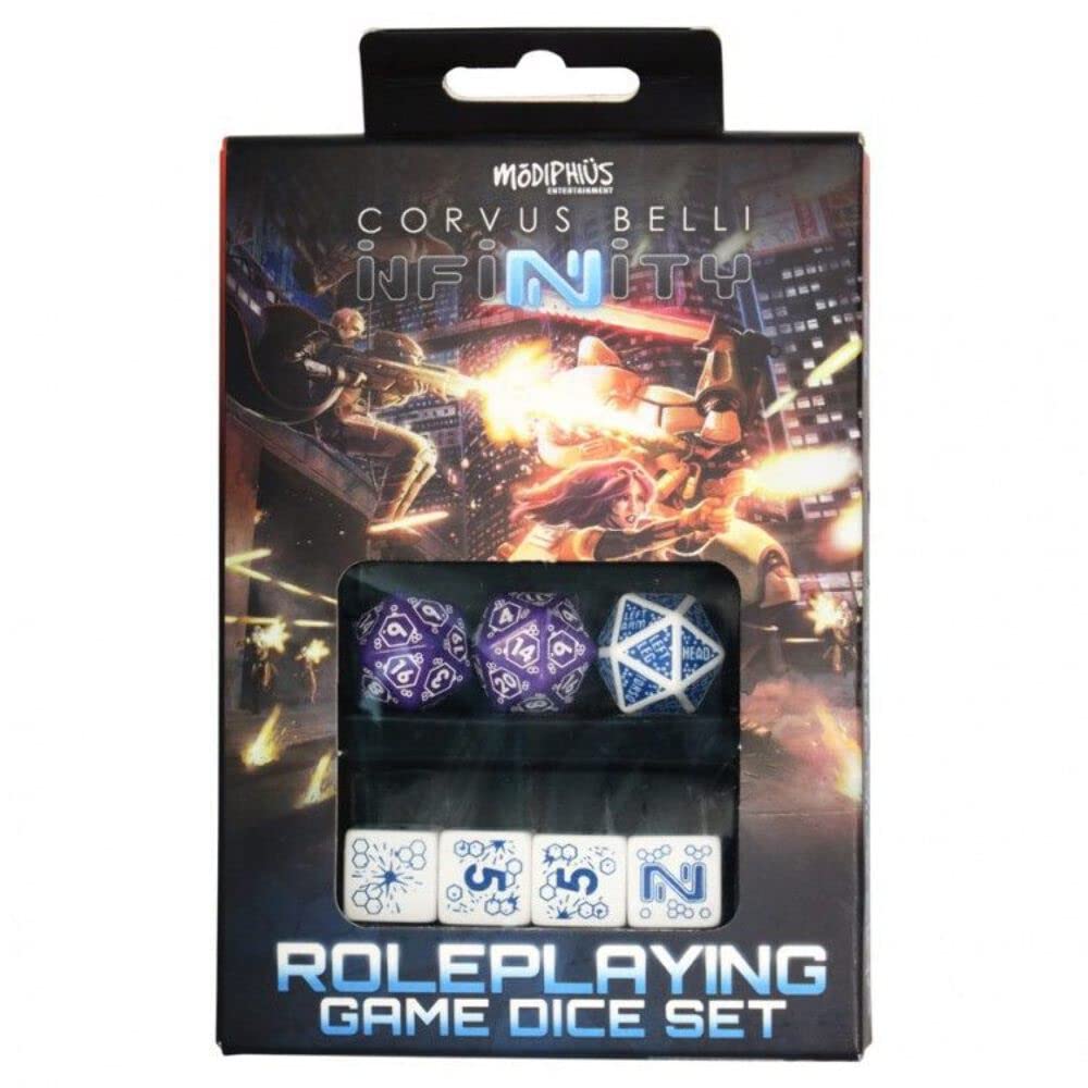Infinity: Dice: Combined Army Set (7)